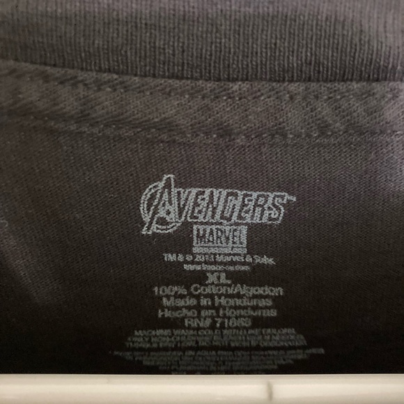 Marvel Avengers Black T-Shirt - Picture 3 of 4